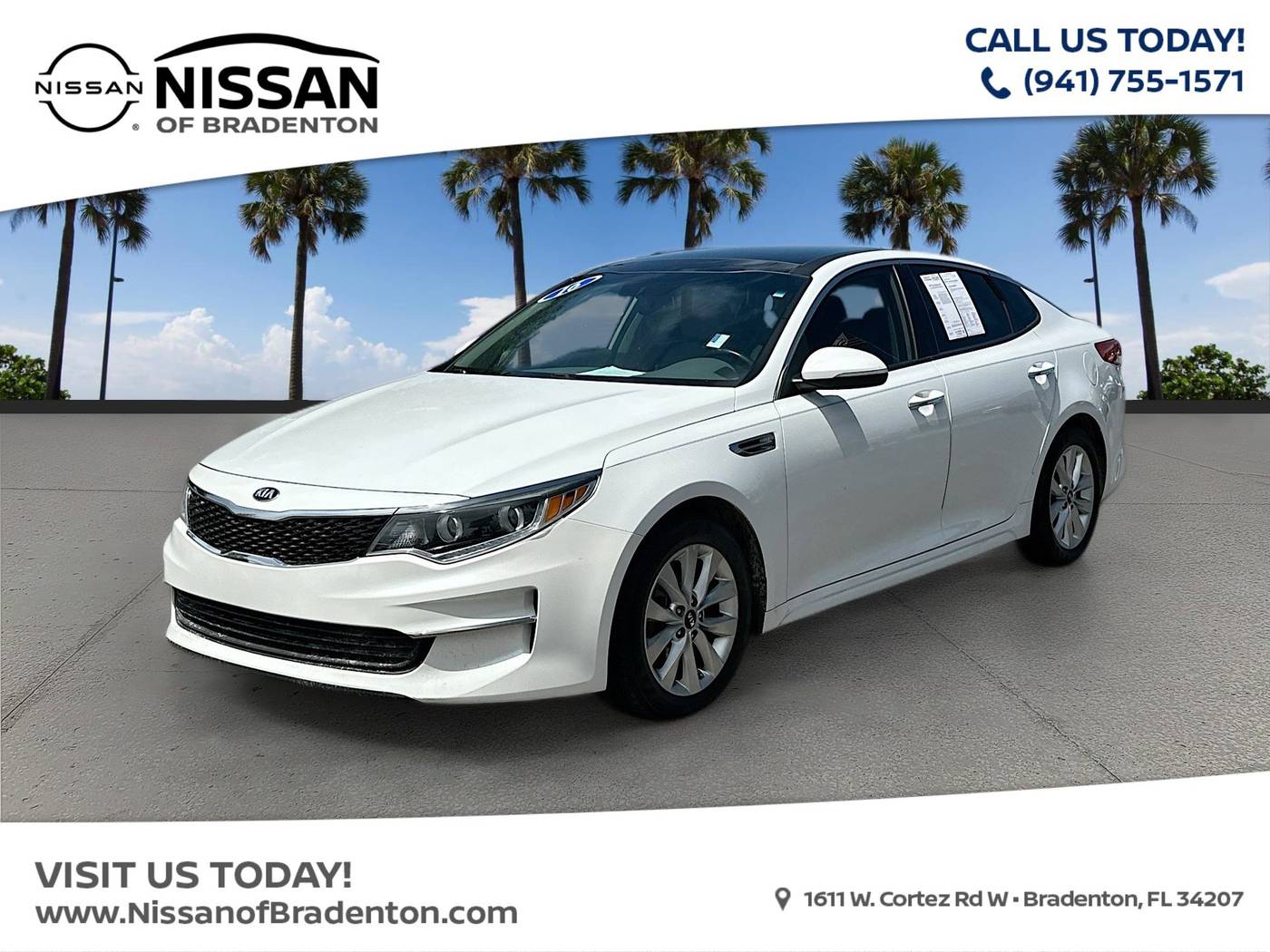 2016 Kia Optima EX — Sedan — 92,823 mi — Bradenton, FL