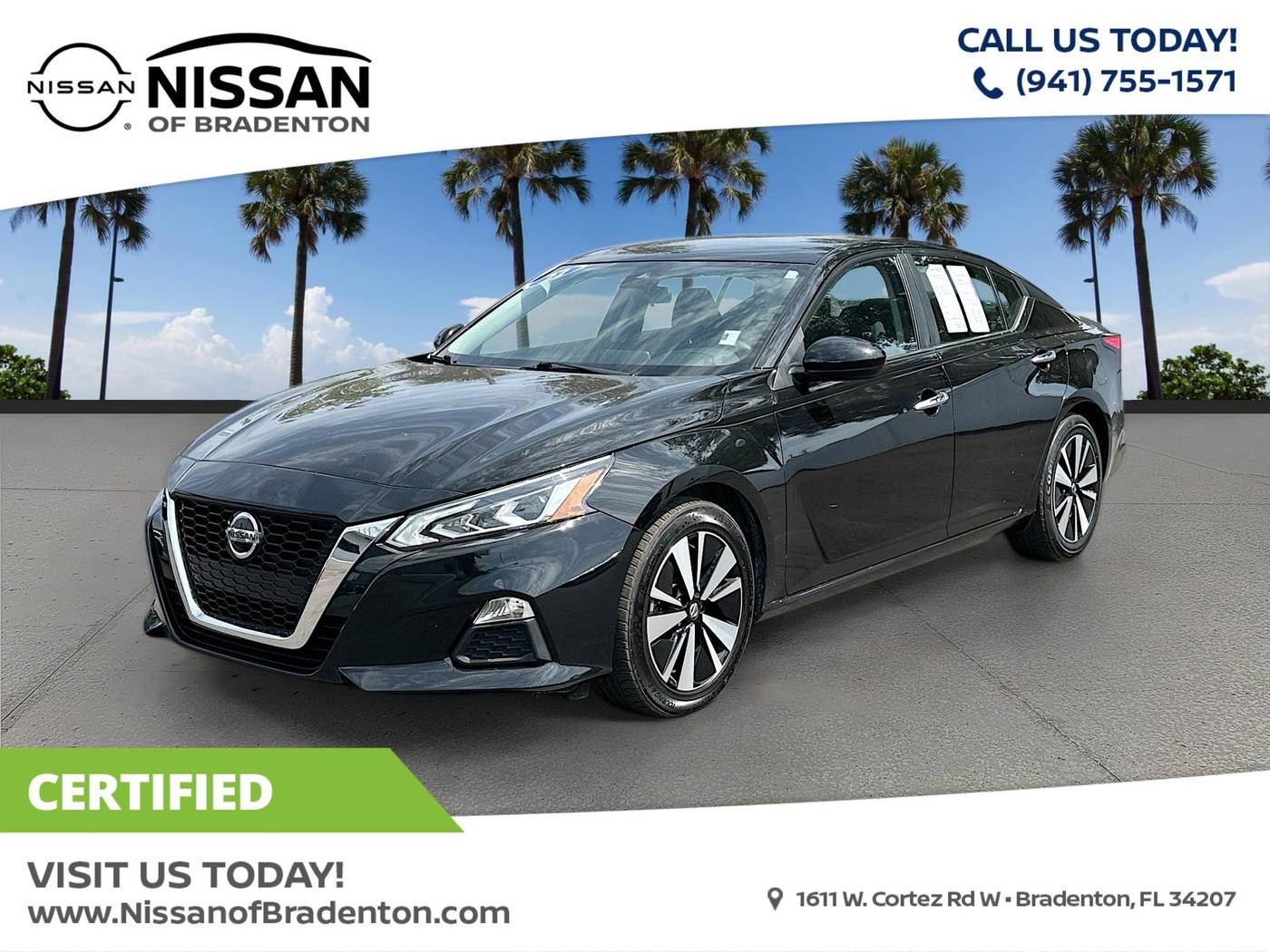 2022 Nissan Altima SV — Sedan — 58,985 mi — Bradenton, FL