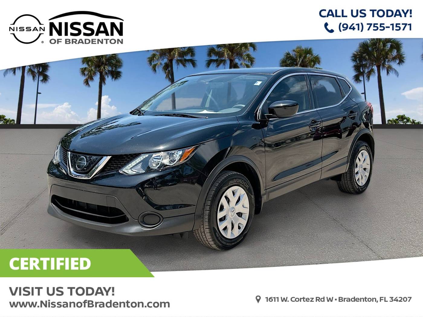 2019 Nissan Rogue Sport S — SUV — 63,105 mi — Bradenton, FL