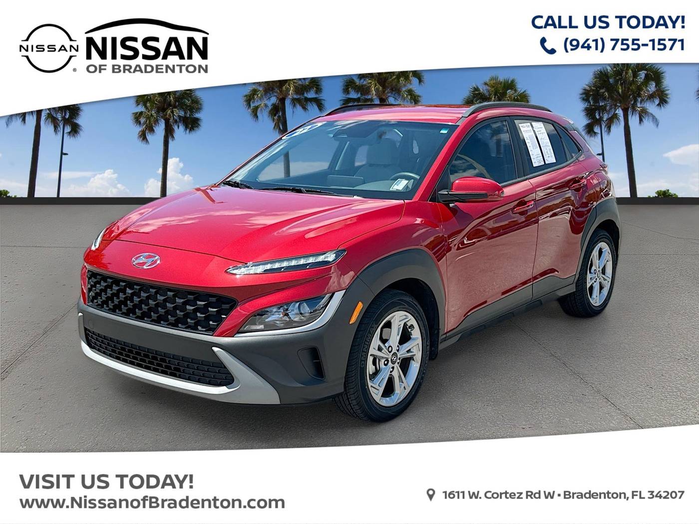 2022 Hyundai Kona SEL — SUV — 29,867 mi — Bradenton, FL