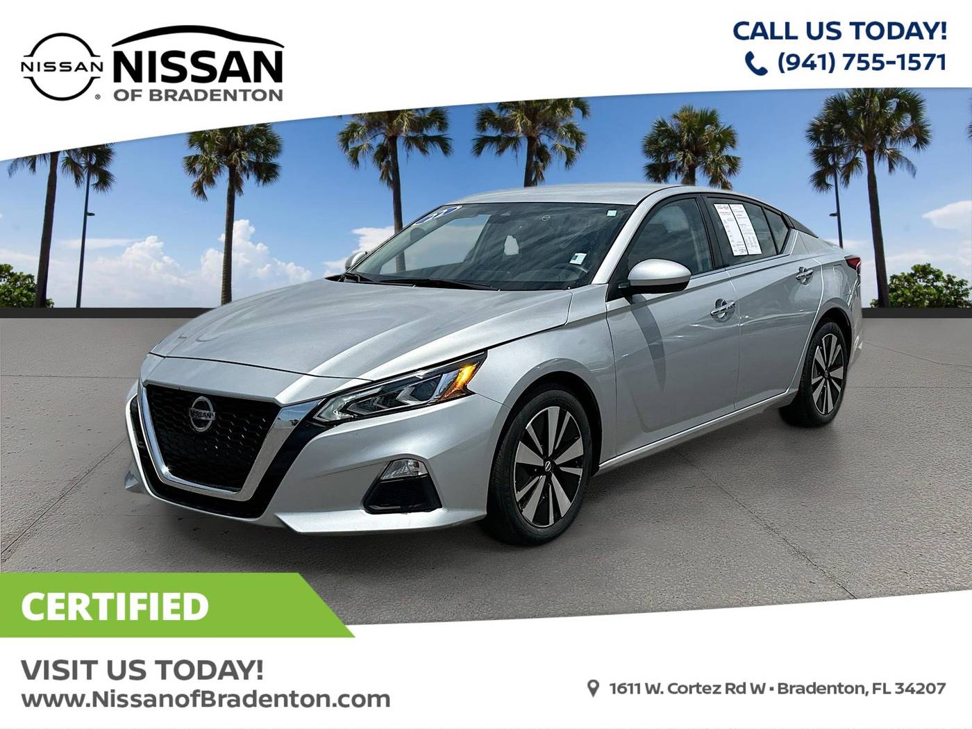2022 Nissan Altima SV — Sedan — 61,236 mi — Bradenton, FL