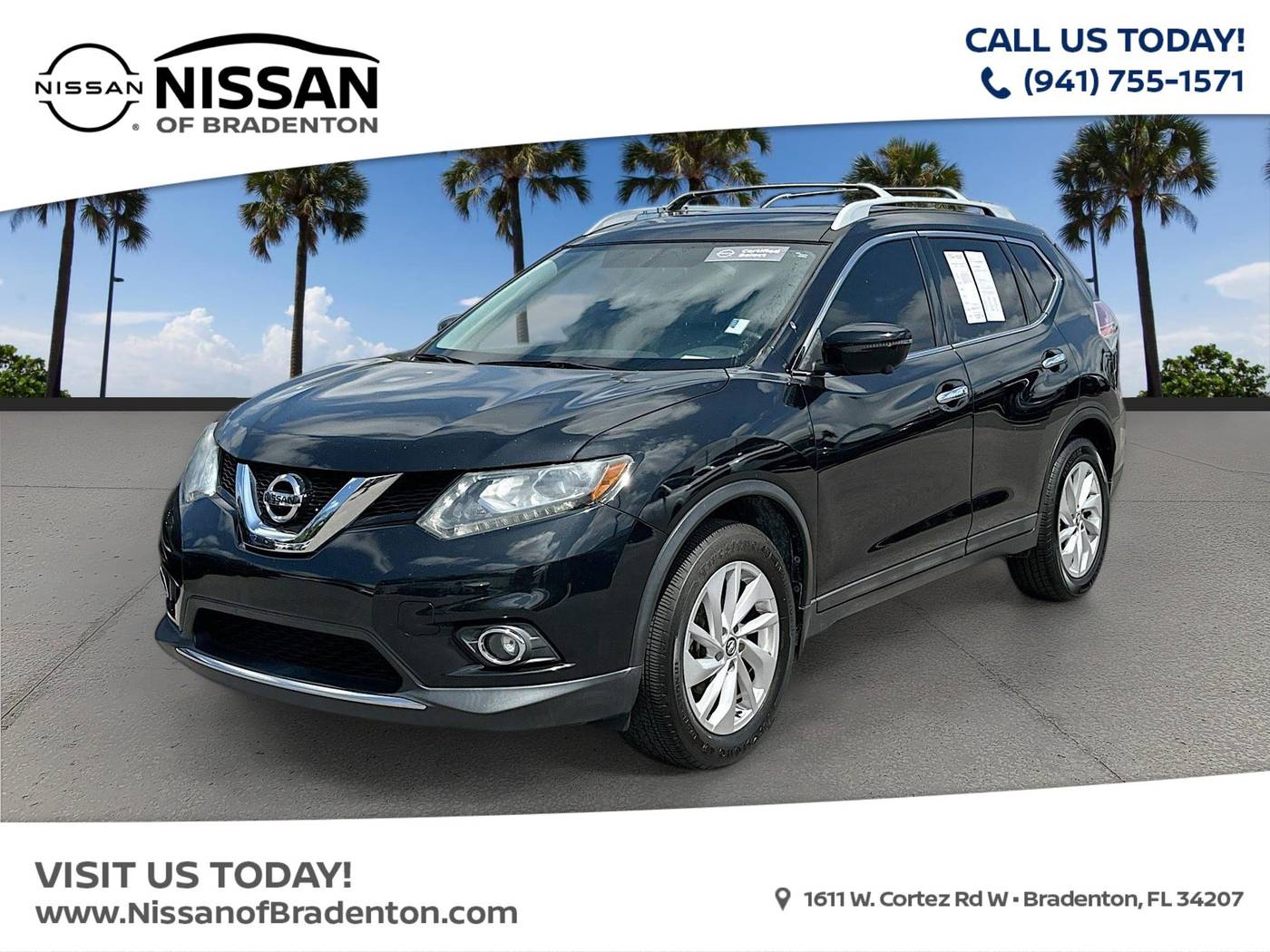 2016 Nissan Rogue SL — SUV — 89,283 mi — Bradenton, FL