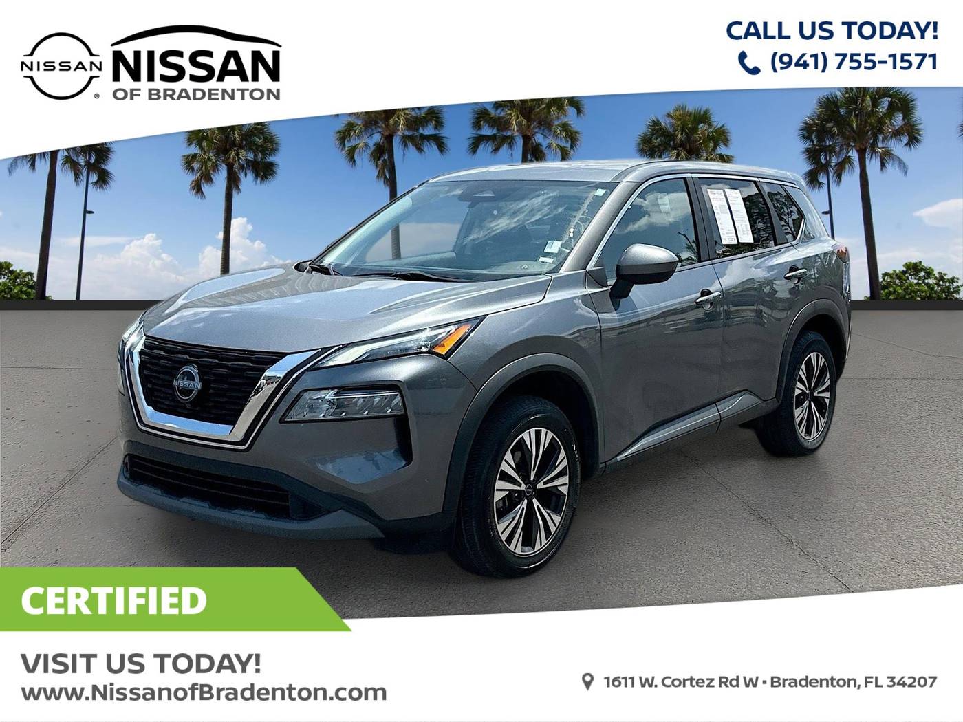 2023 Nissan Rogue SV — SUV — 48,794 mi — Bradenton, FL