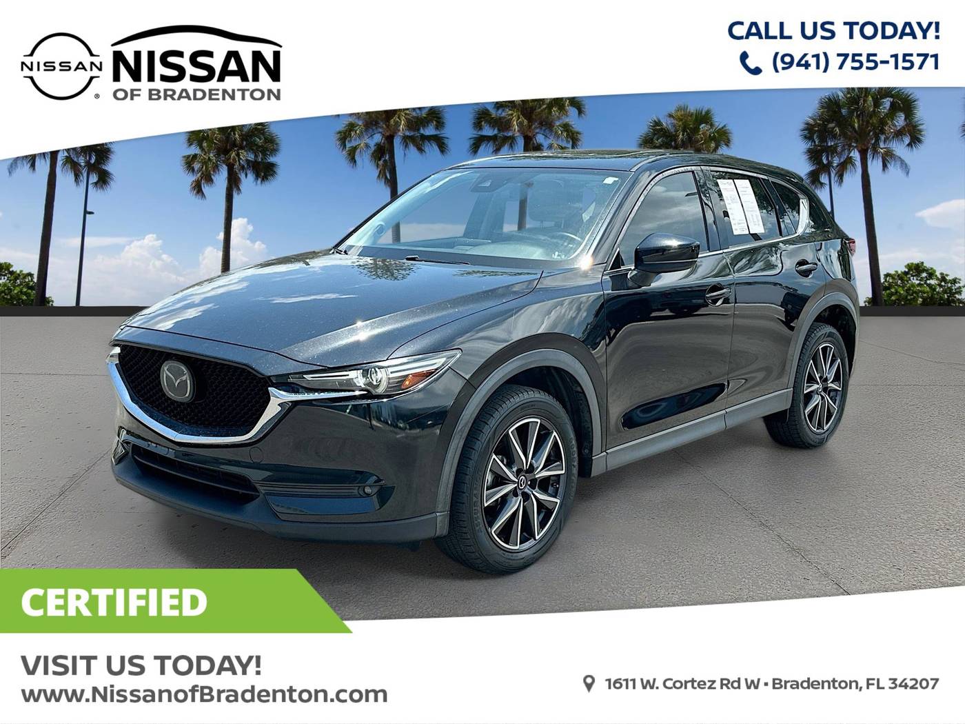 2018 Mazda CX-5 Grand Touring — SUV — 75,208 mi — Bradenton, FL