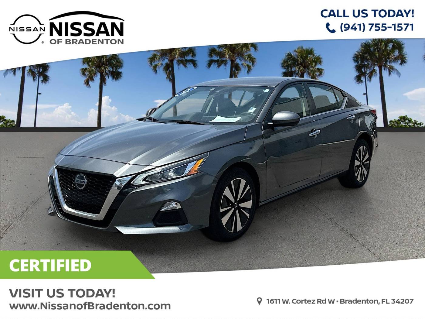 2022 Nissan Altima SV — Sedan — 41,961 mi — Bradenton, FL