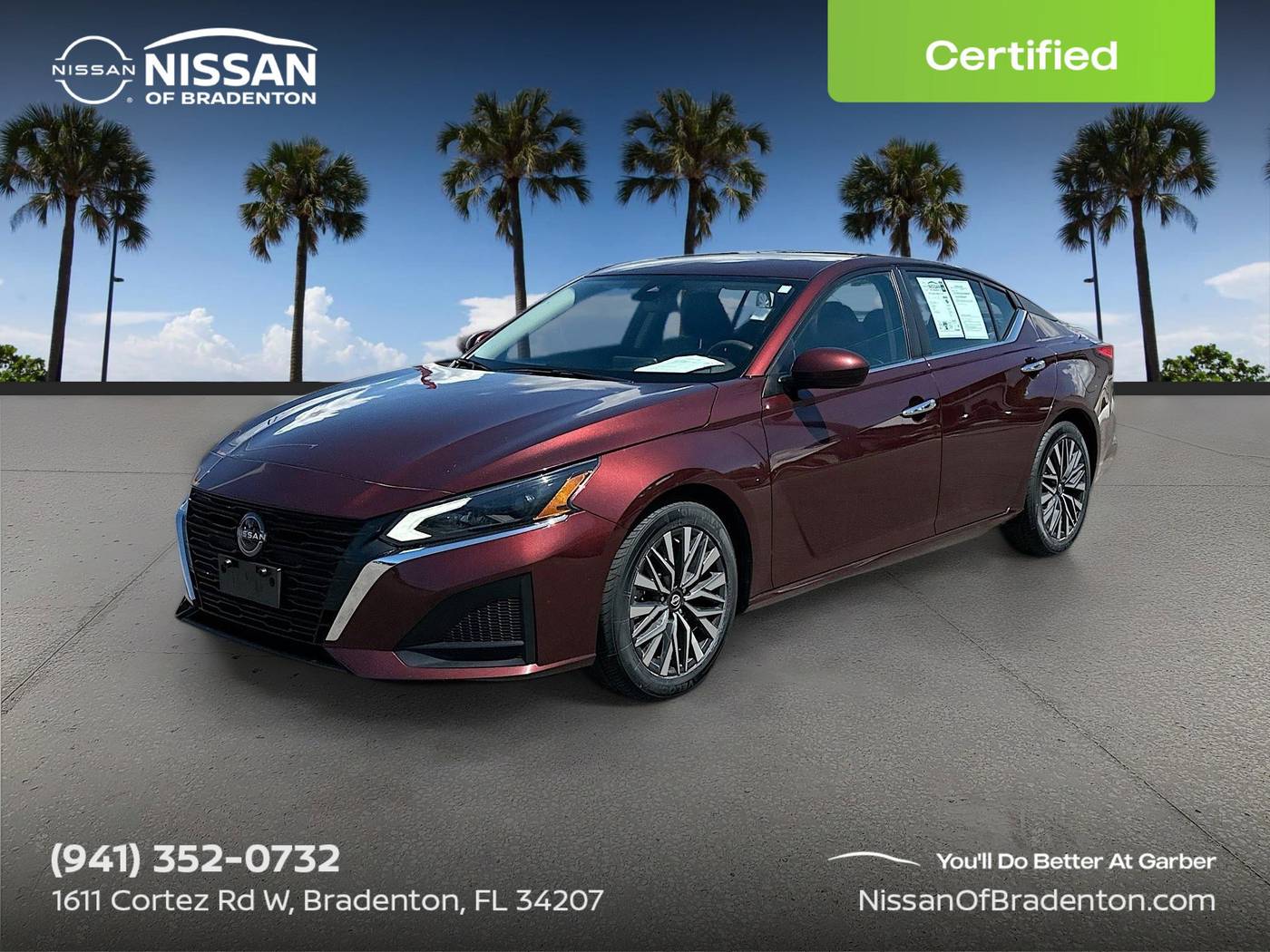 2023 Nissan Altima SV — Sedan — 53,911 mi — Bradenton, FL