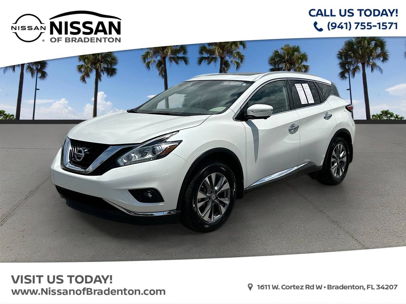 2015 Nissan Murano SL — SUV — 52,400 mi — Bradenton, FL