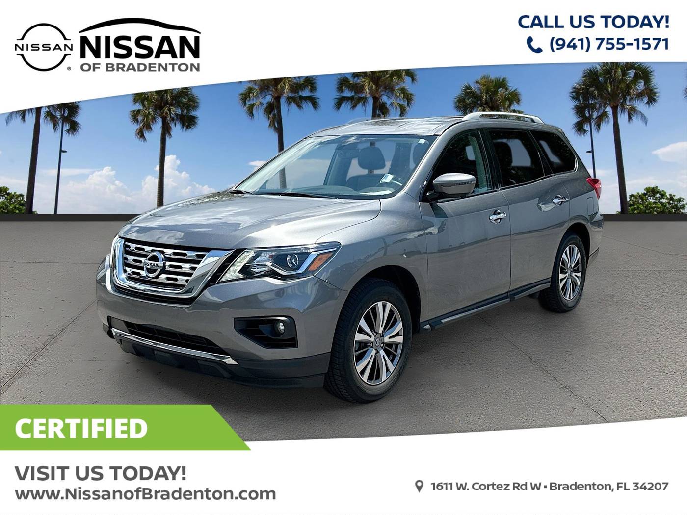 2020 Nissan Pathfinder SL — SUV — 70,408 mi — Bradenton, FL
