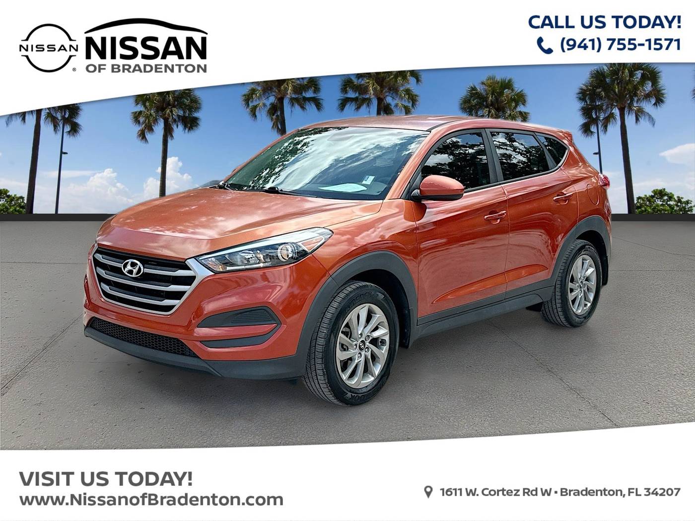 2017 Hyundai Tucson SE — SUV — 85,643 mi — Bradenton, FL