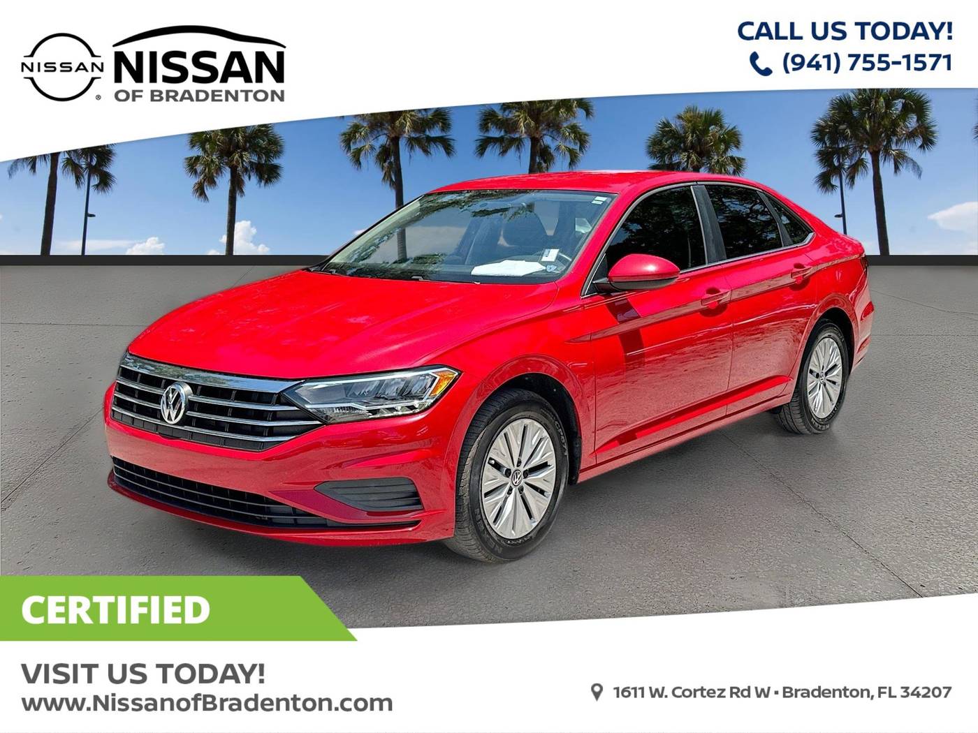 2020 Volkswagen Jetta S — Sedan — 71,794 mi — Bradenton, FL