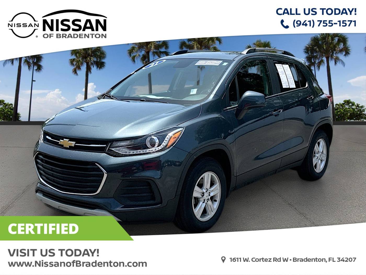 2021 Chevrolet Trax LT — SUV — 48,296 mi — Bradenton, FL