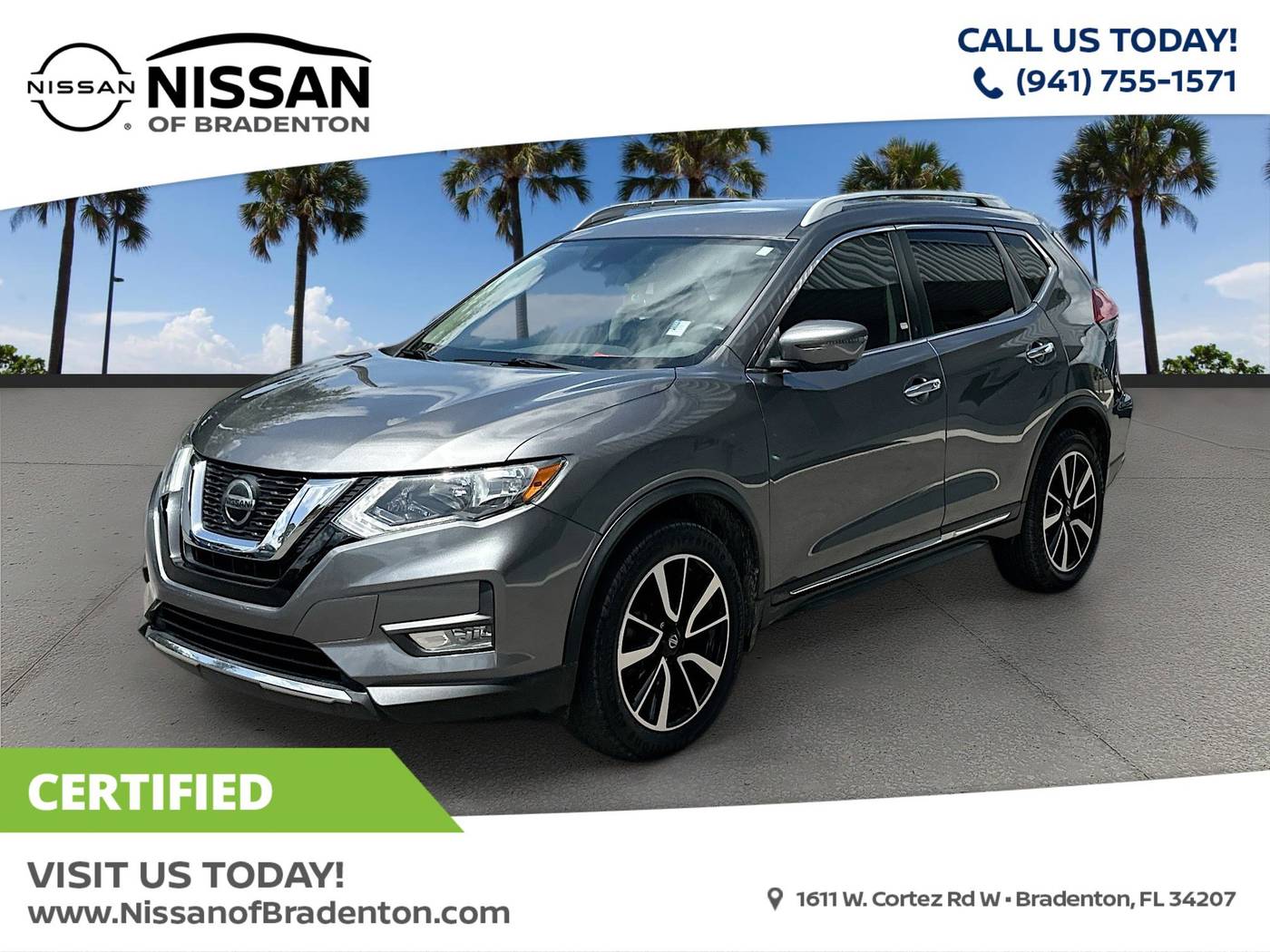 2019 Nissan Rogue SL — SUV — 40,359 mi — Bradenton, FL
