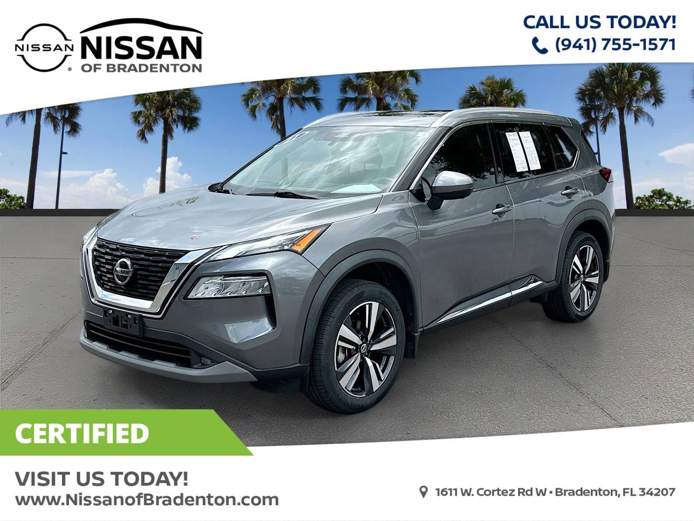 2021 Nissan Rogue SL — SUV — 41,195 mi — Bradenton, FL