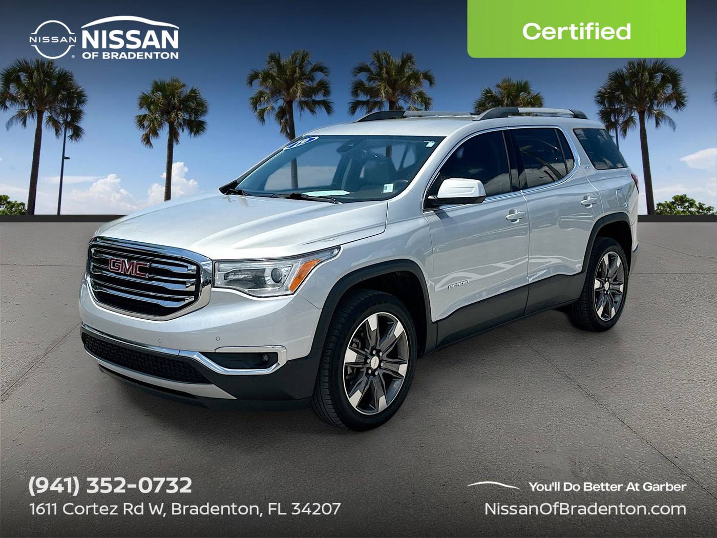 2019 GMC Acadia SLT — SUV — 73,640 mi — Bradenton, FL
