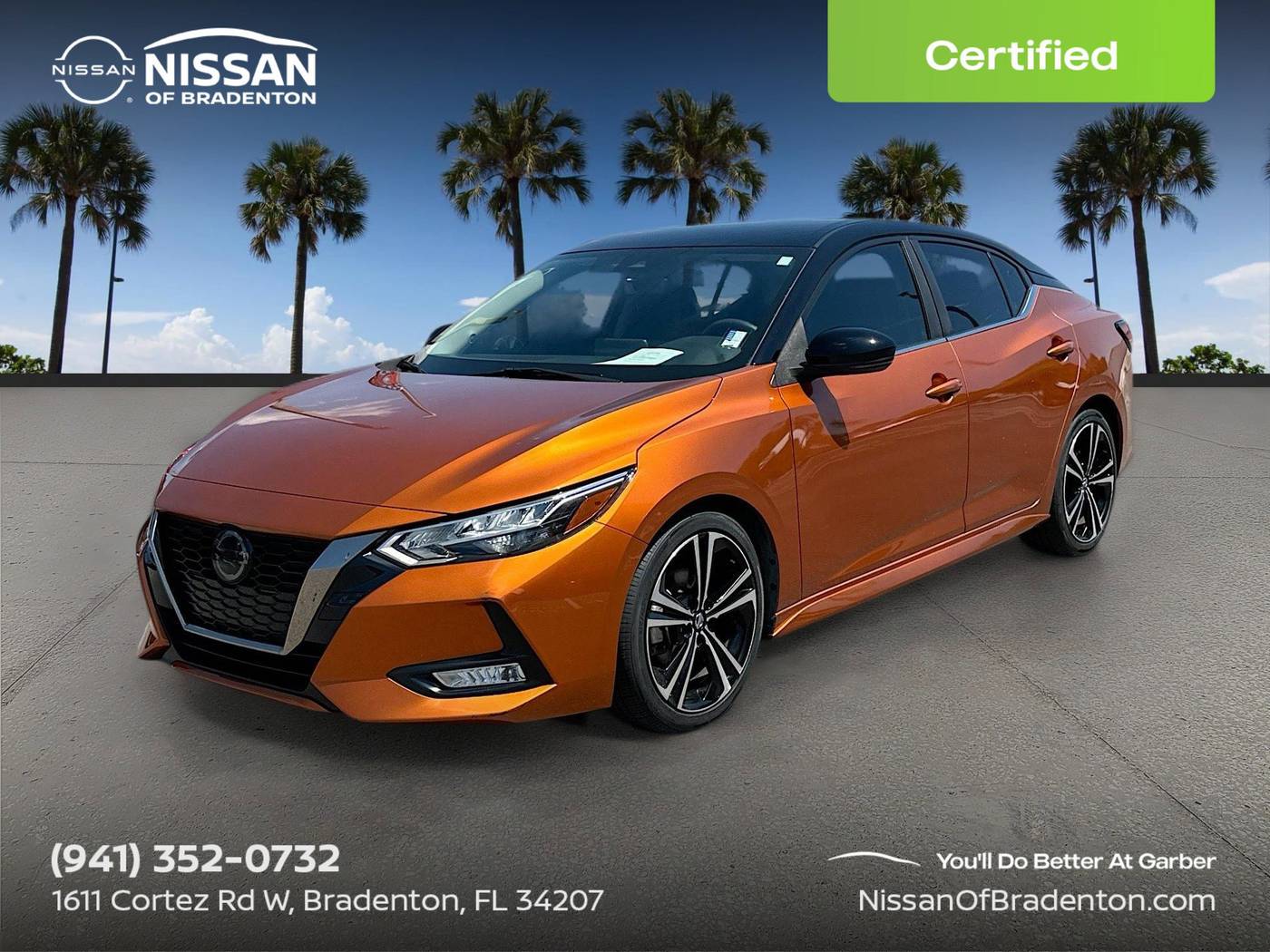 2020 Nissan Sentra SR — Sedan — 27,254 mi — Bradenton, FL