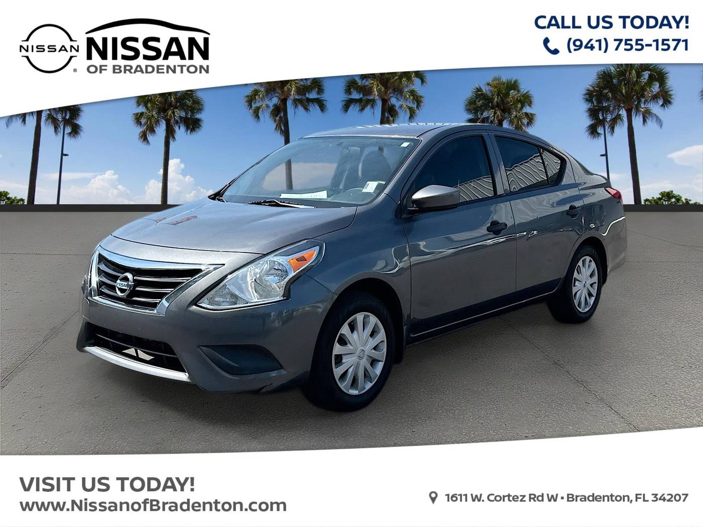 2019 Nissan Versa S — Sedan — 104,510 mi — Bradenton, FL