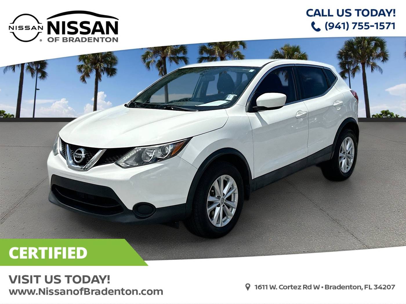 2017 Nissan Rogue Sport S — SUV — 71,595 mi — Bradenton, FL