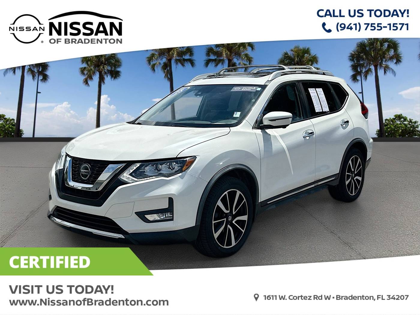 2018 Nissan Rogue SL — SUV — 53,506 mi — Bradenton, FL