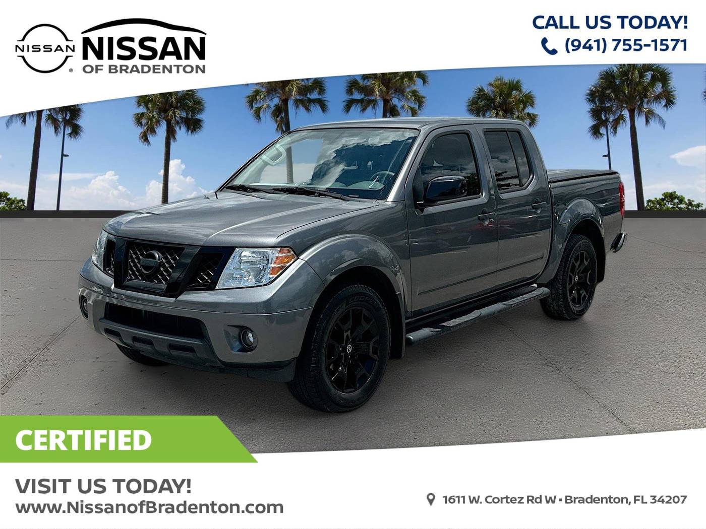 2021 Nissan Frontier SV — Pickup Truck — 64,371 mi — Bradenton, FL