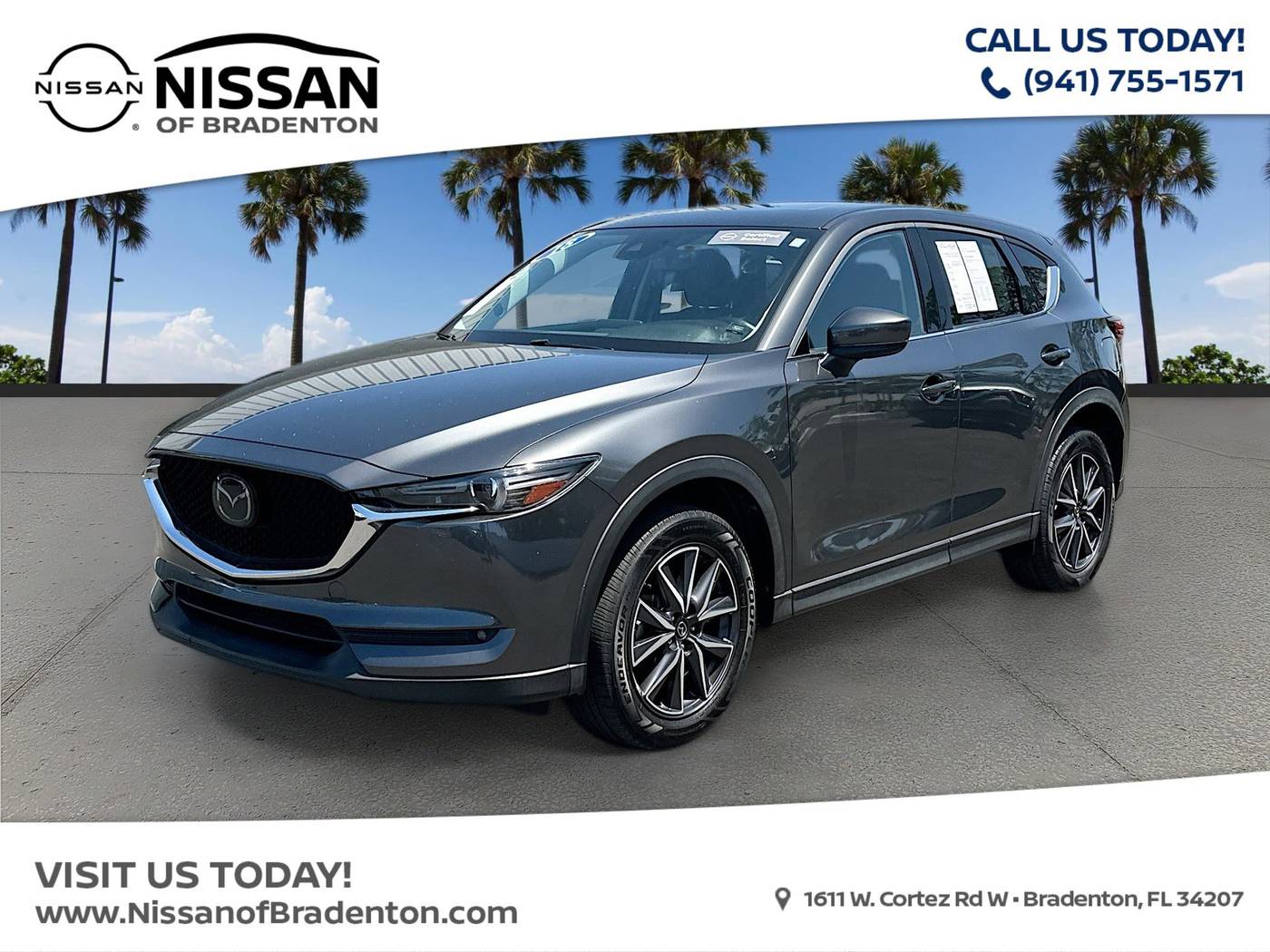 2018 Mazda CX-5 Grand Touring — SUV — 87,741 mi — Bradenton, FL