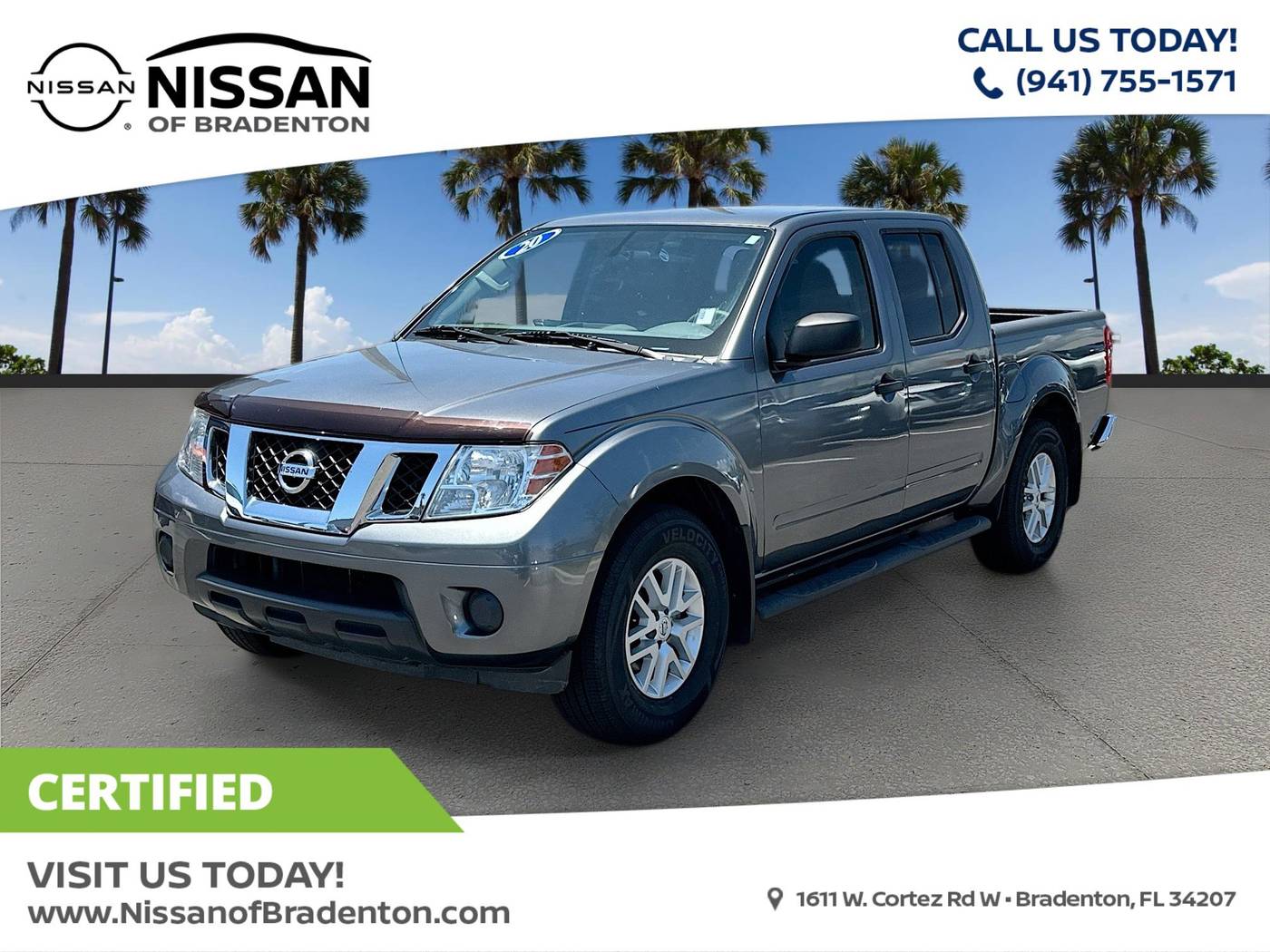 2020 Nissan Frontier SV — Pickup Truck — 36,801 mi — Bradenton, FL