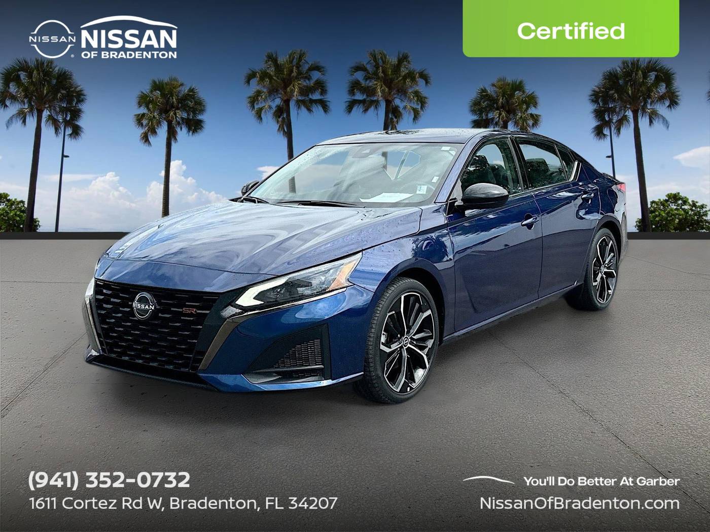 2023 Nissan Altima SR — Sedan — 55,517 mi — Bradenton, FL