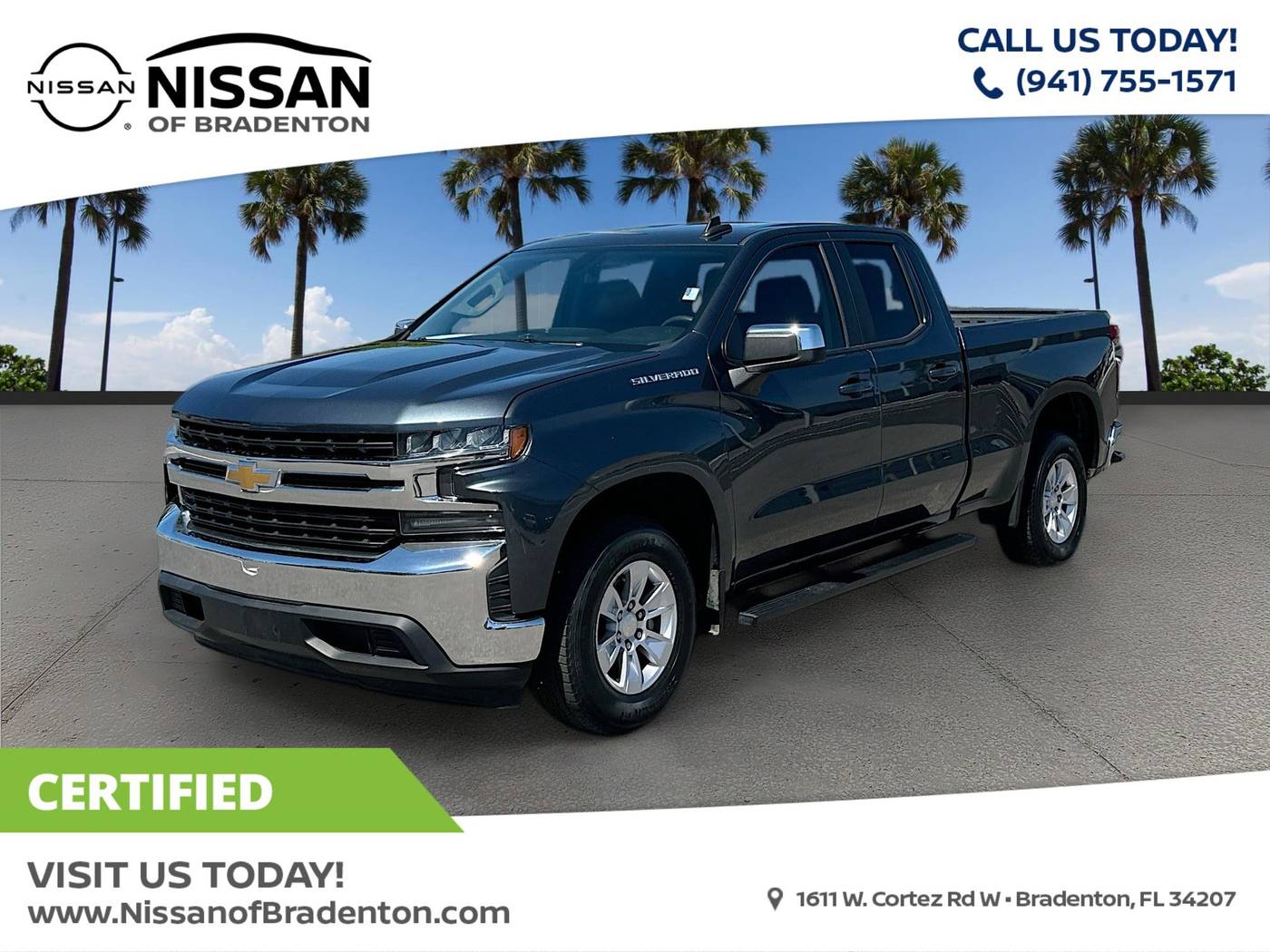 2019 Chevrolet Silverado 1500 LT — Pickup Truck — 47,928 mi — Bradenton, FL