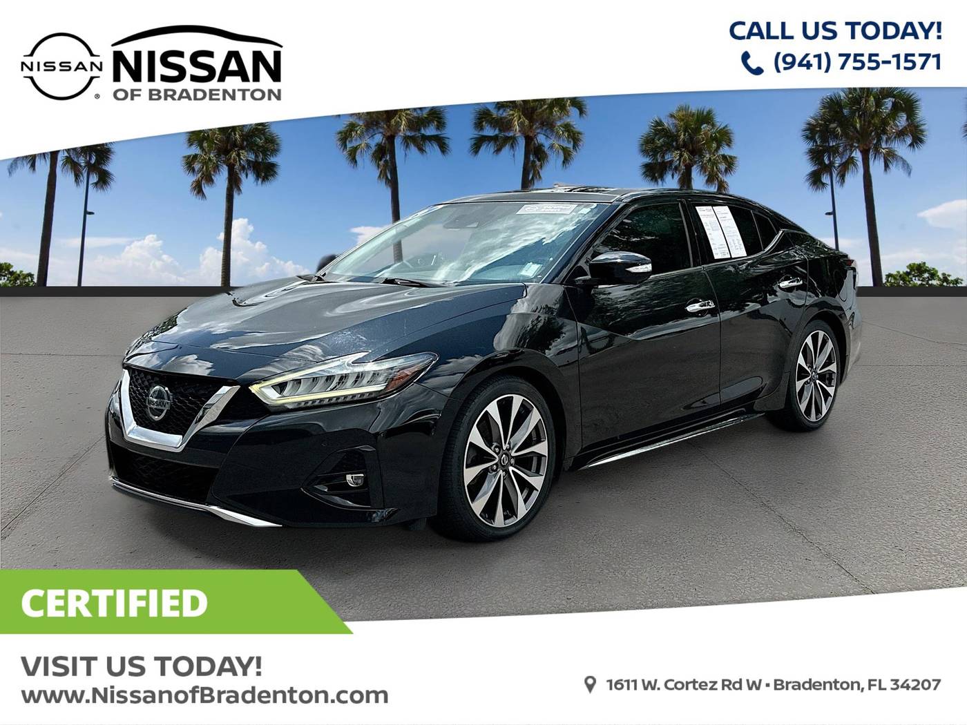 2019 Nissan Maxima Platinum — Sedan — 56,525 mi — Bradenton, FL