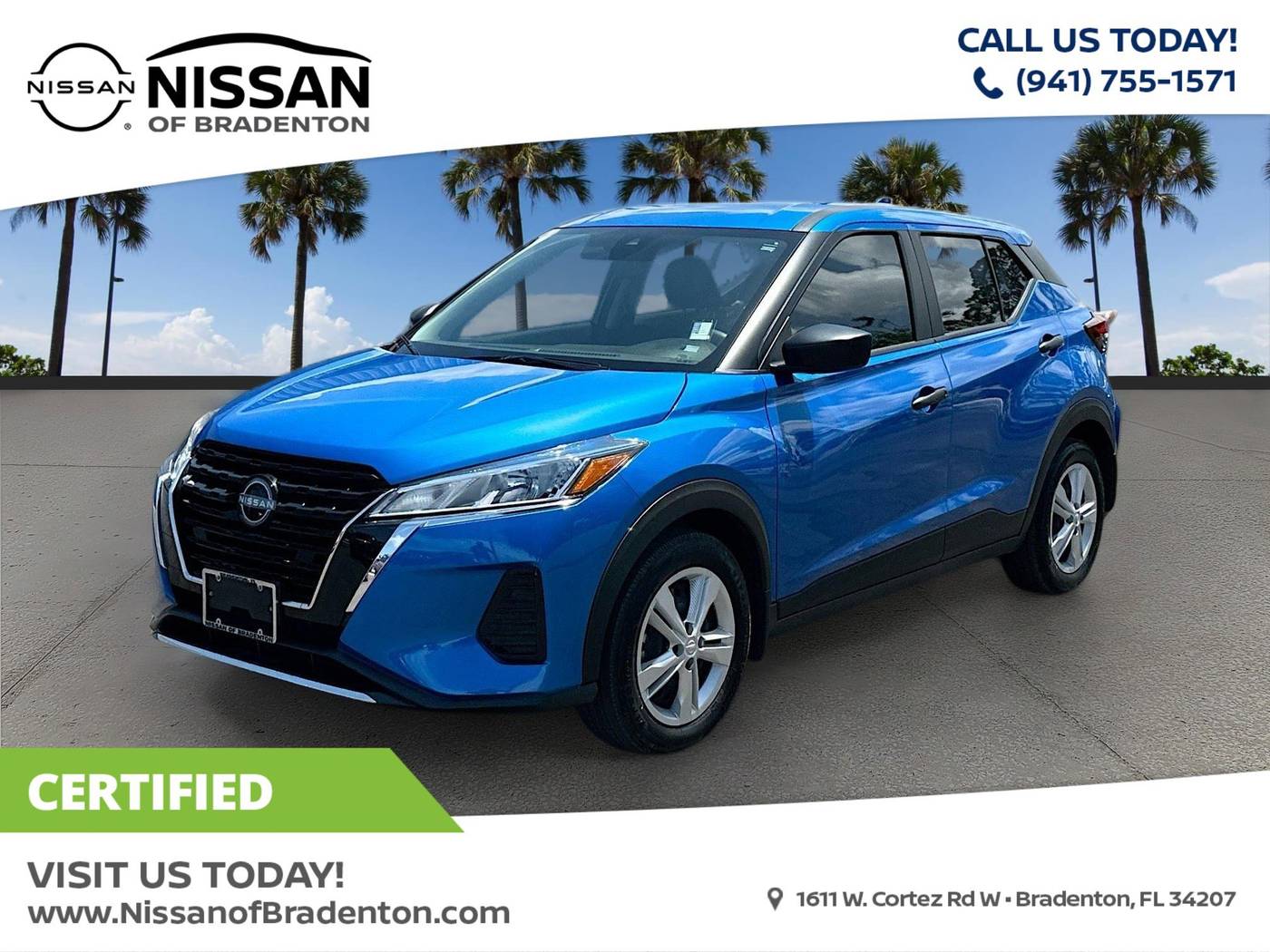 2023 Nissan Kicks S — SUV — 6,296 mi — Bradenton, FL