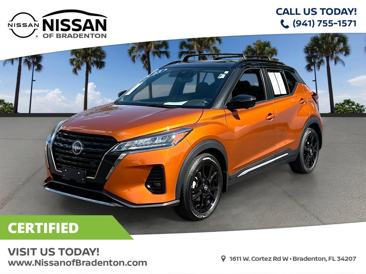 2023 Nissan Kicks SR — SUV — 1,076 mi — Bradenton, FL