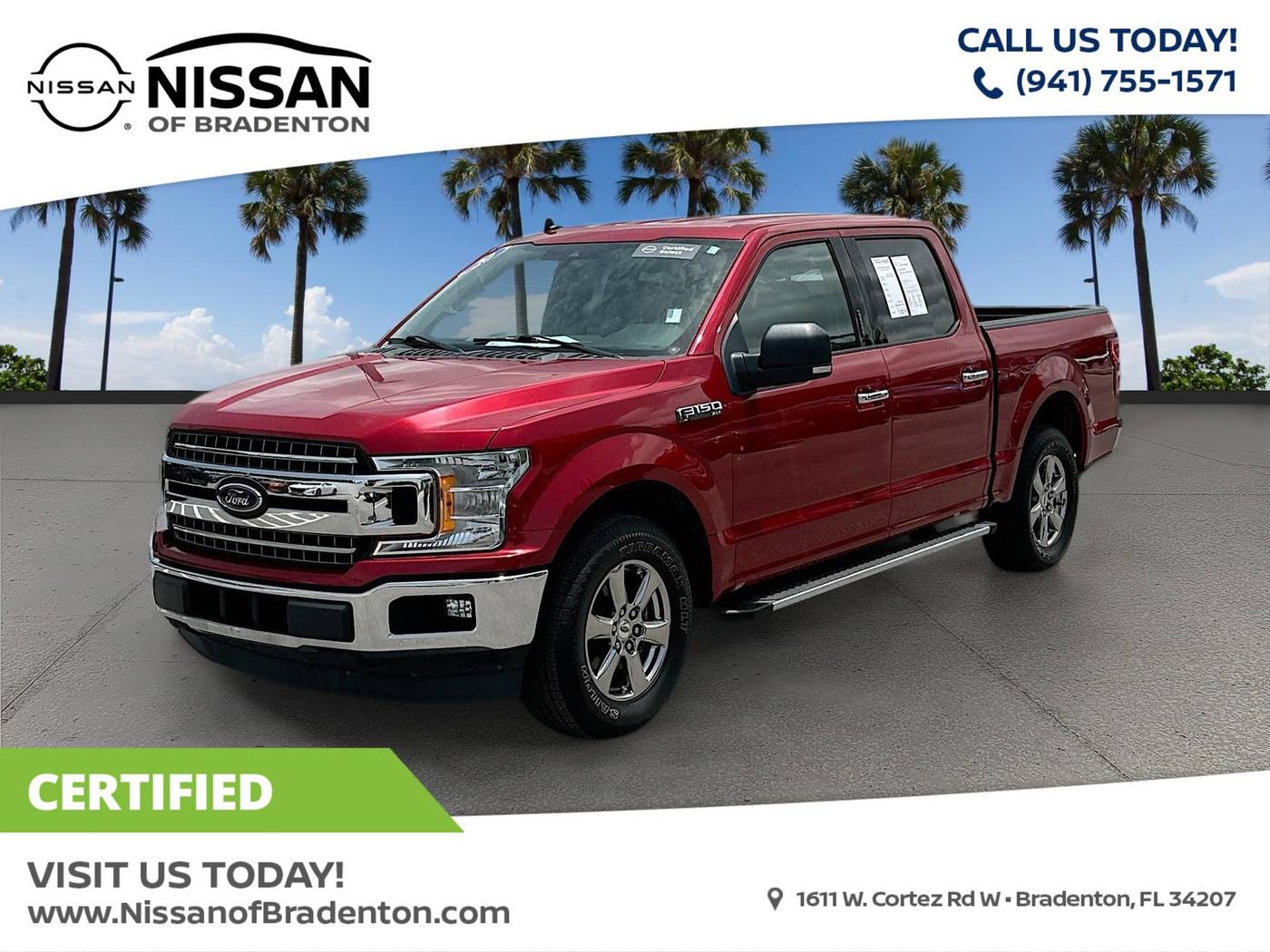 2020 Ford F-150 XLT — Pickup Truck — 57,226 mi — Bradenton, FL