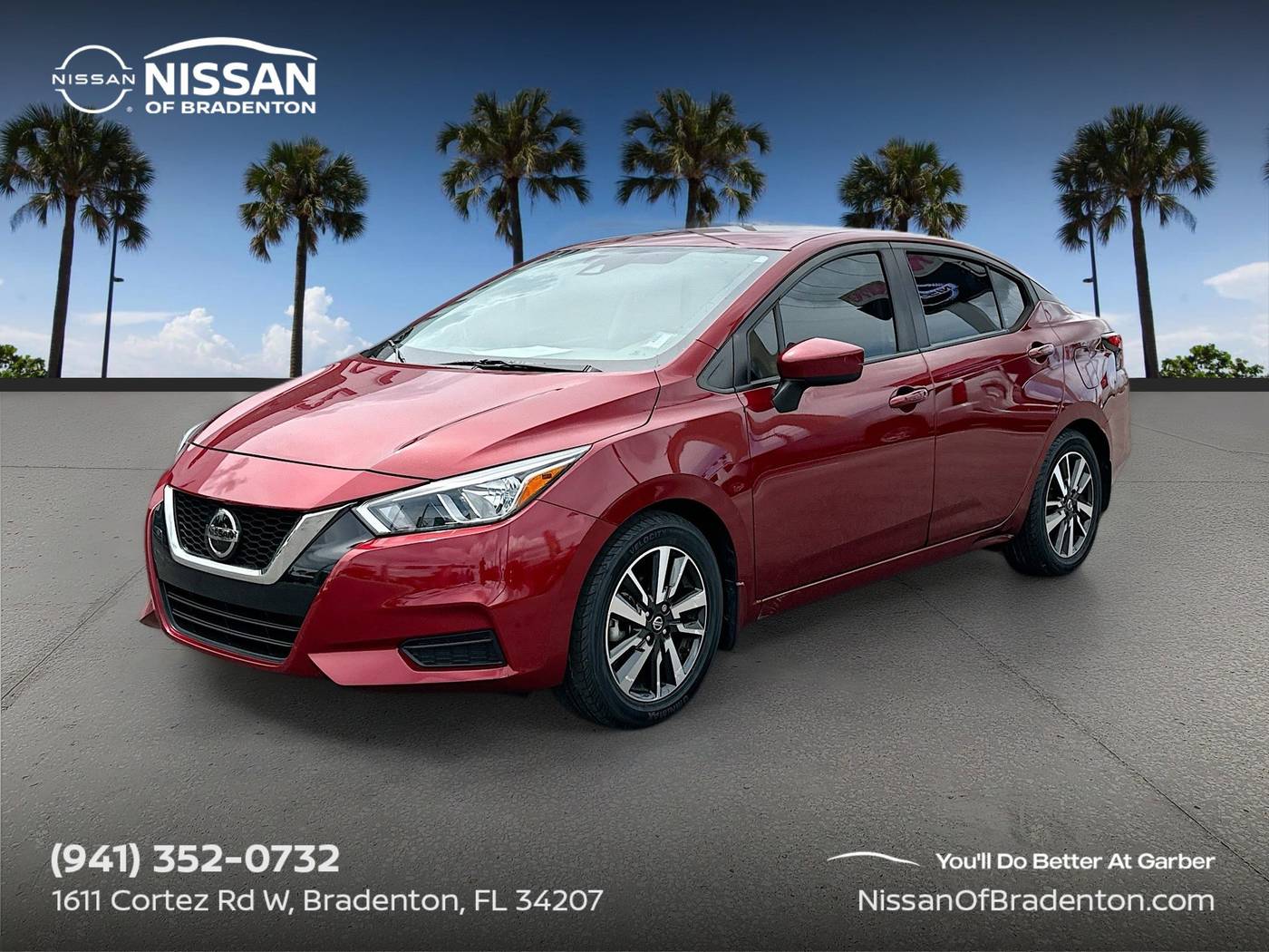 2022 Nissan Versa SV — Sedan — 26,824 mi — Bradenton, FL