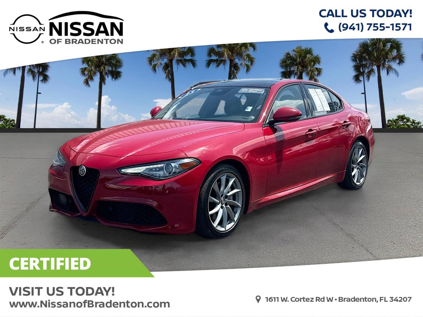 2023 Alfa Romeo Giulia Sprint — Sedan — 53,203 mi — Bradenton, FL