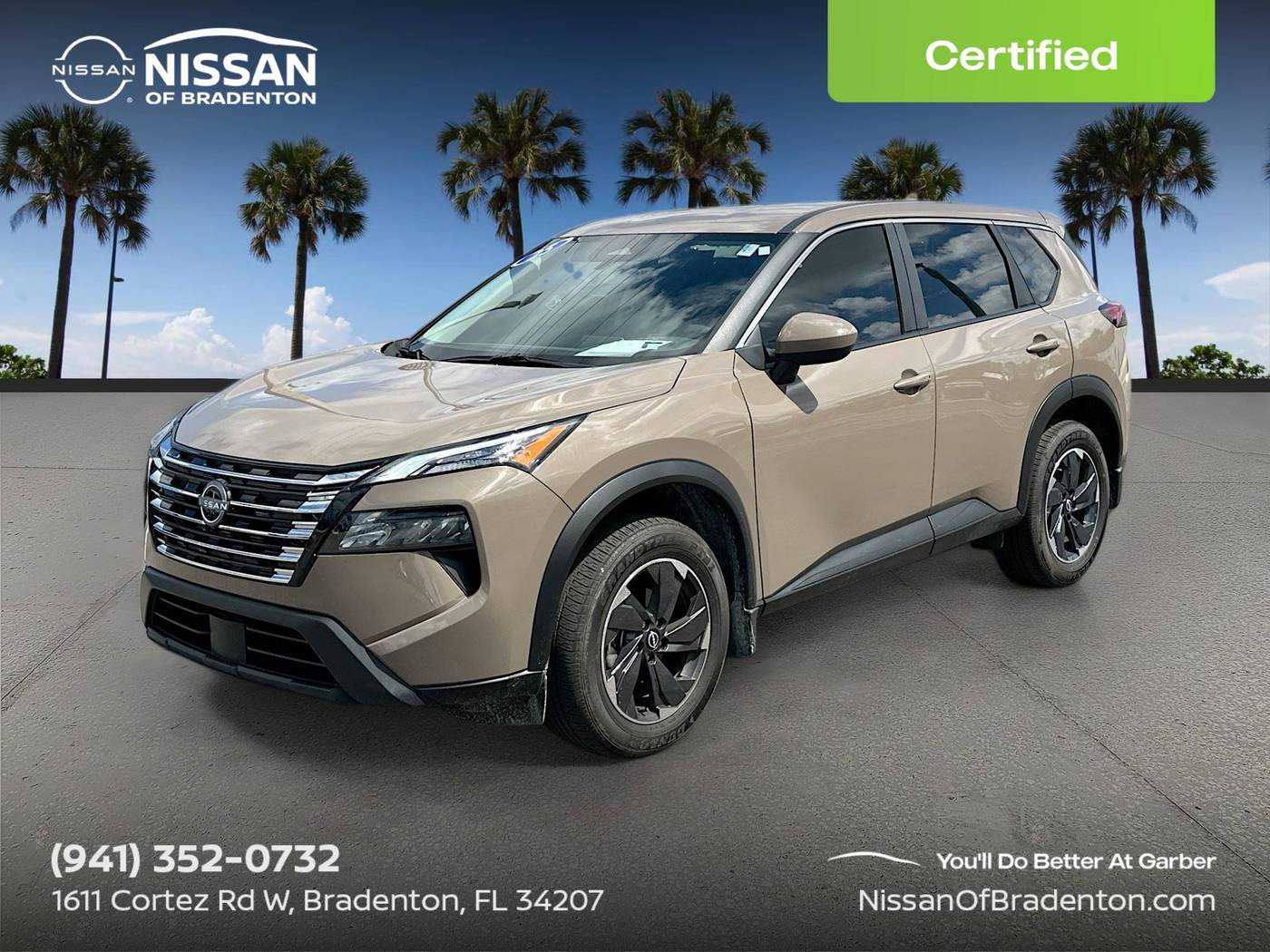 2025 Nissan Rogue SV — SUV — 3,428 mi — Bradenton, FL