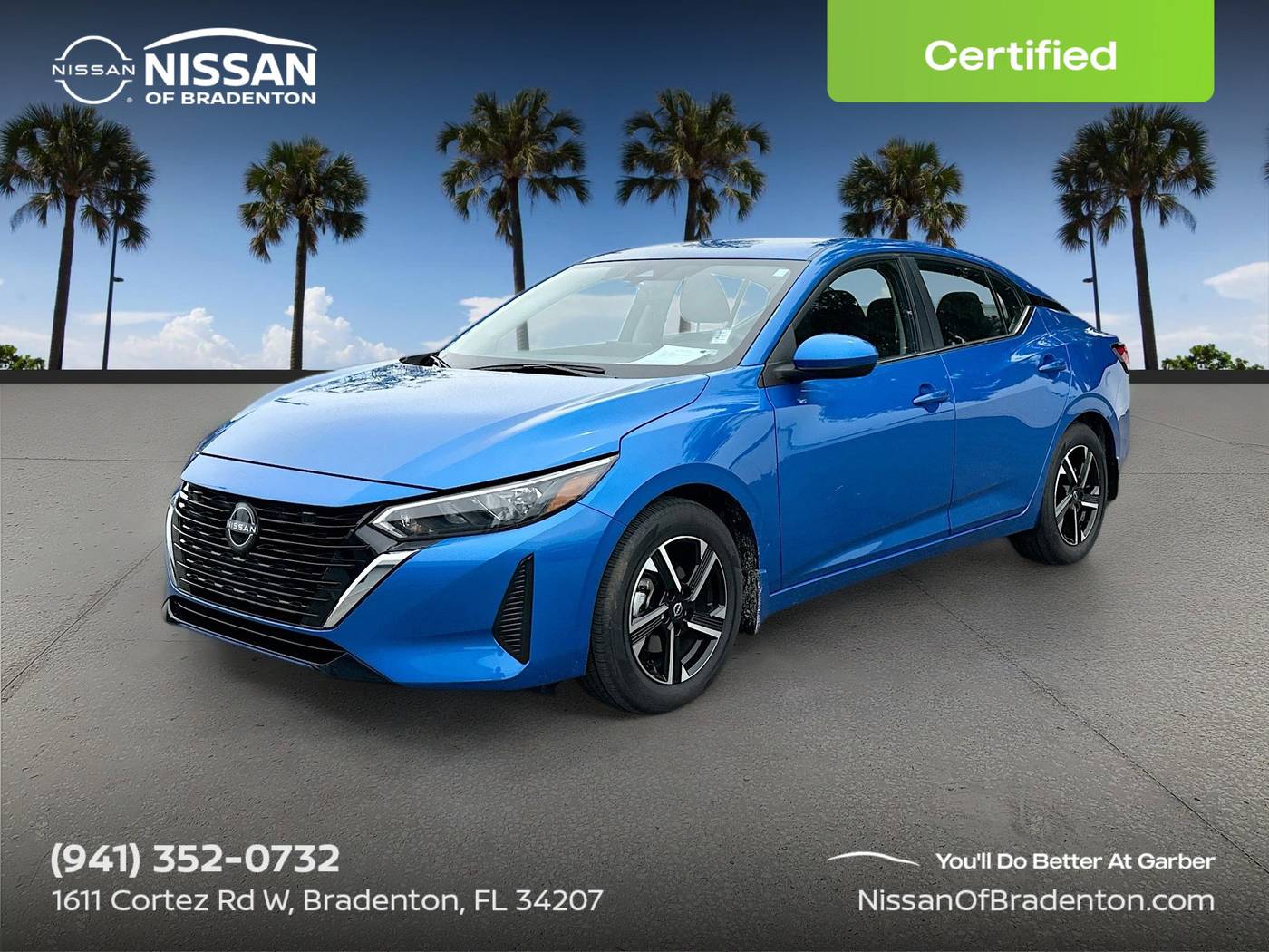 2025 Nissan Sentra SV — Sedan — 398 mi — Bradenton, FL