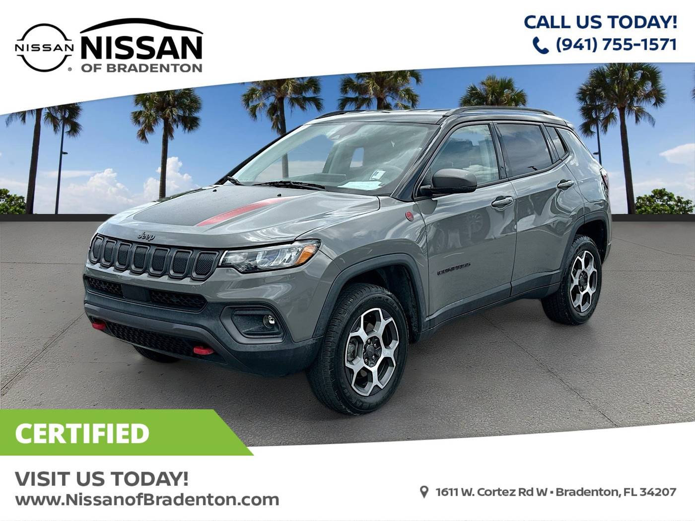 2022 Jeep Compass Trailhawk — SUV — 27,143 mi — Bradenton, FL