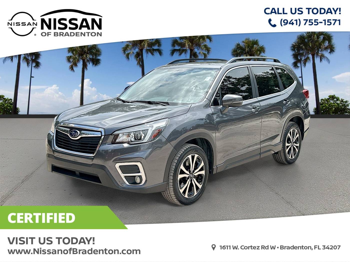 2020 Subaru Forester 2.5i Limited — SUV — 50,147 mi — Bradenton, FL