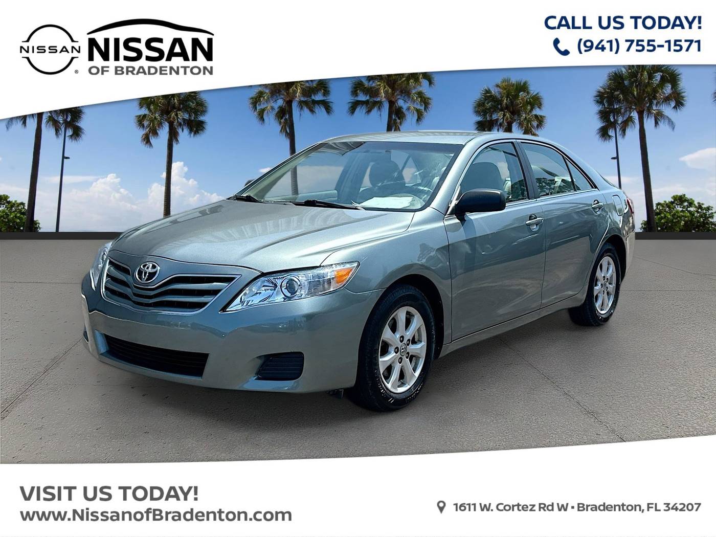 2011 Toyota Camry LE — Sedan — 119,678 mi — Bradenton, FL