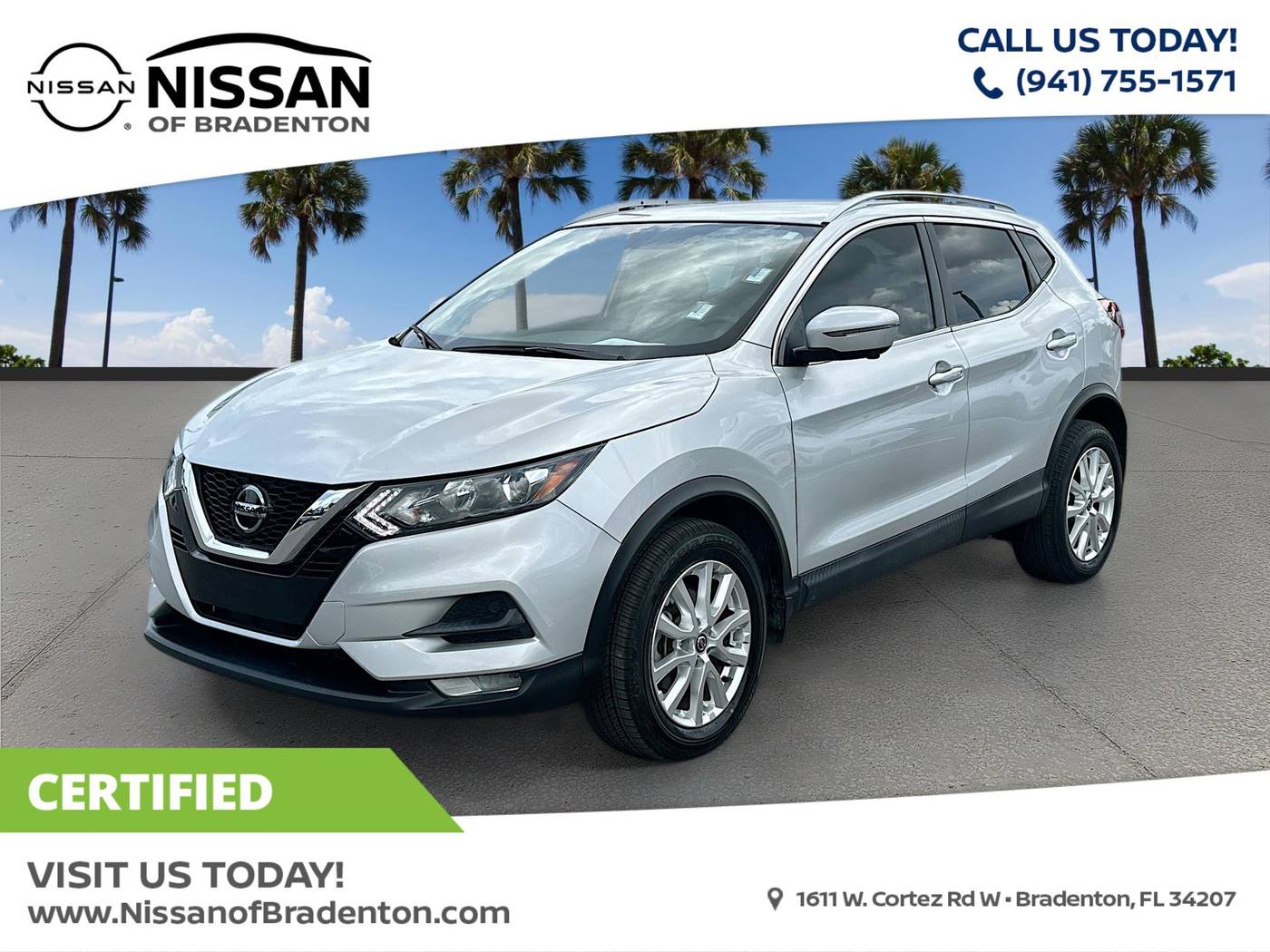 2021 Nissan Rogue Sport SV — SUV — 21,928 mi — Bradenton, FL