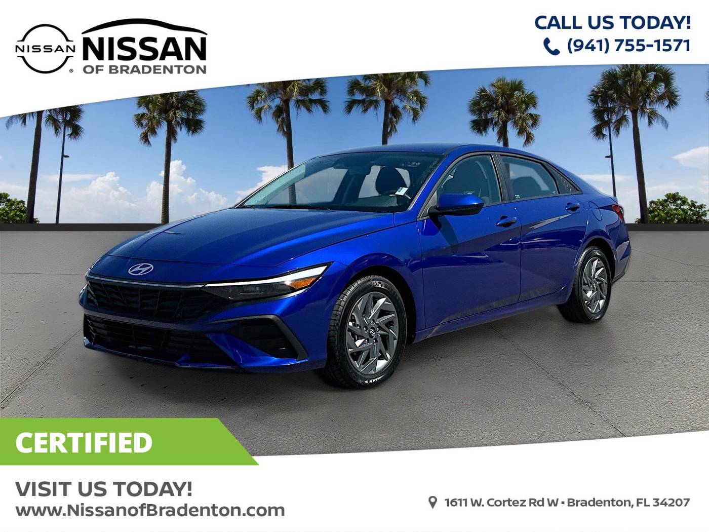 2024 Hyundai Elantra SEL — Sedan — 23,485 mi — Bradenton, FL
