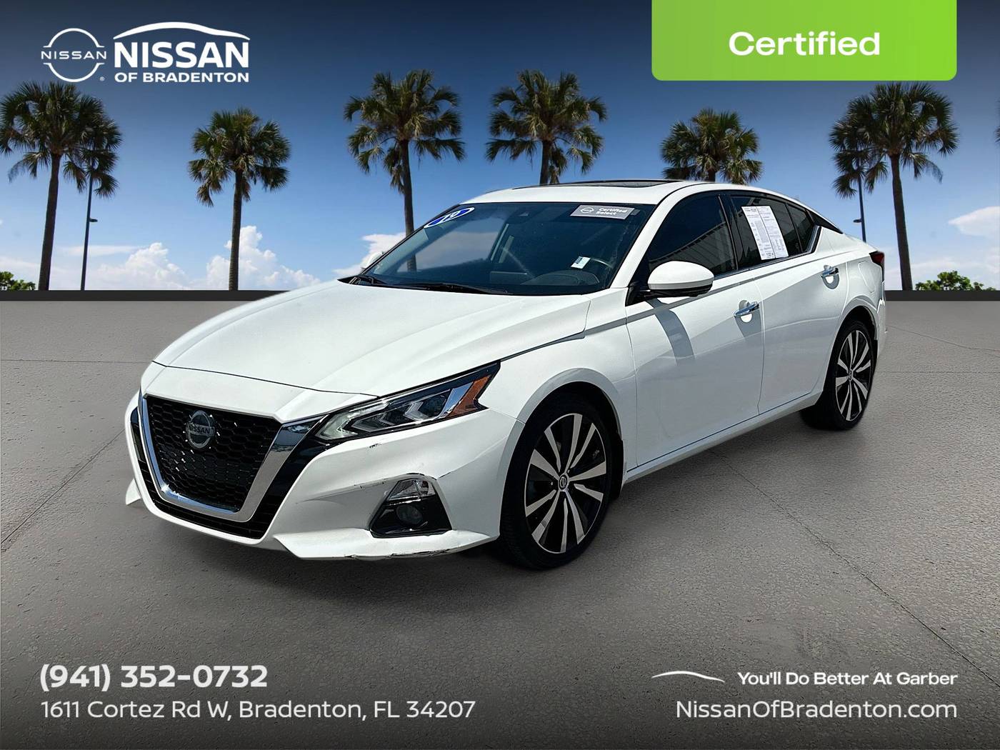 2019 Nissan Altima Platinum — Sedan — 61,099 mi — Bradenton, FL