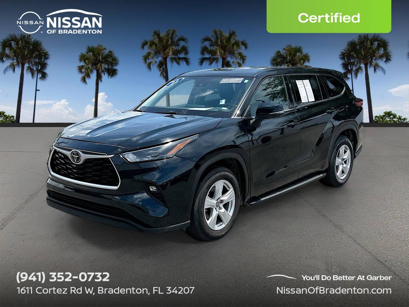 2022 Toyota Highlander LE — SUV — 44,429 mi — Bradenton, FL