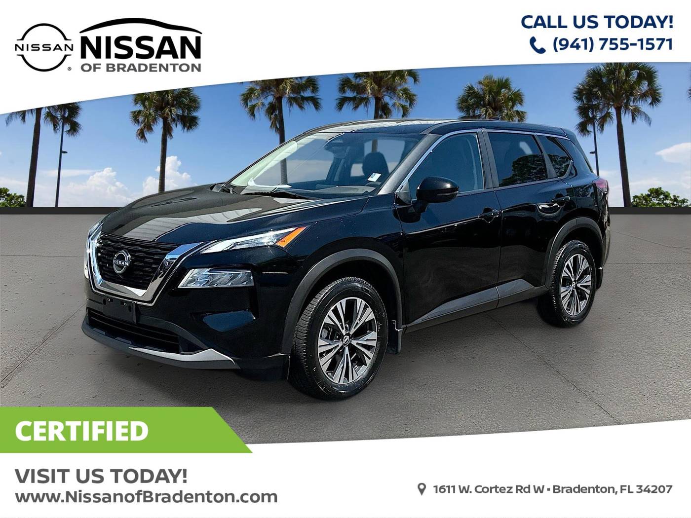 2023 Nissan Rogue SV — SUV — 62,099 mi — Bradenton, FL
