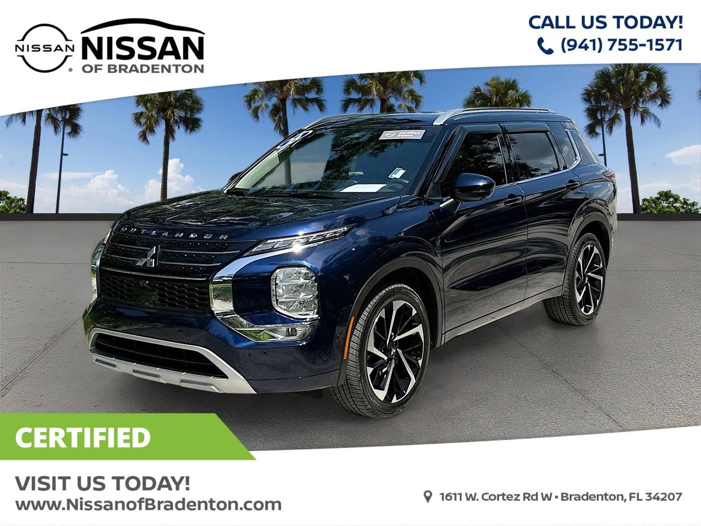 2024 Mitsubishi Outlander SEL — SUV — 3,166 mi — Bradenton, FL