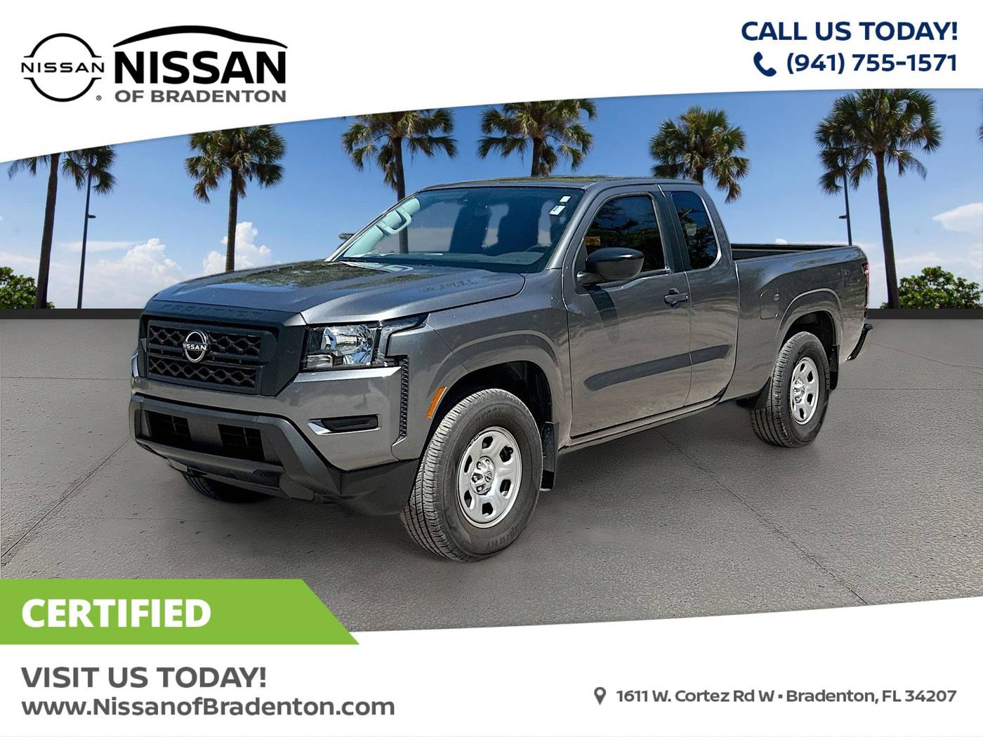2022 Nissan Frontier S — Pickup Truck — 9,284 mi — Bradenton, FL