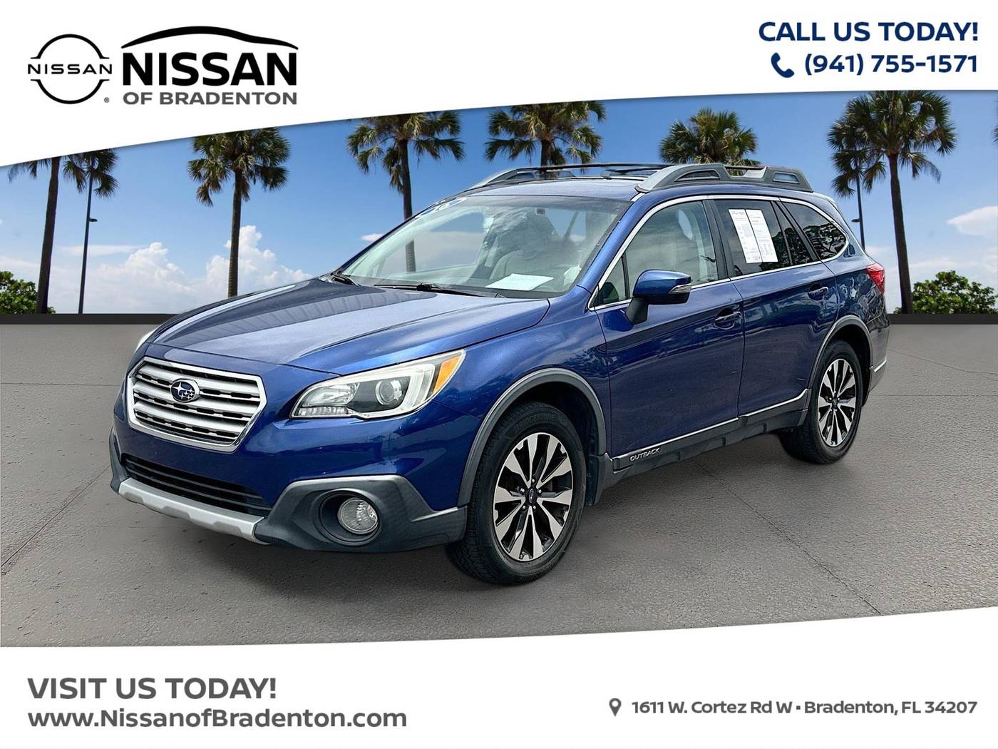 2016 Subaru Outback 2.5i Limited — SUV — 143,134 mi — Bradenton, FL