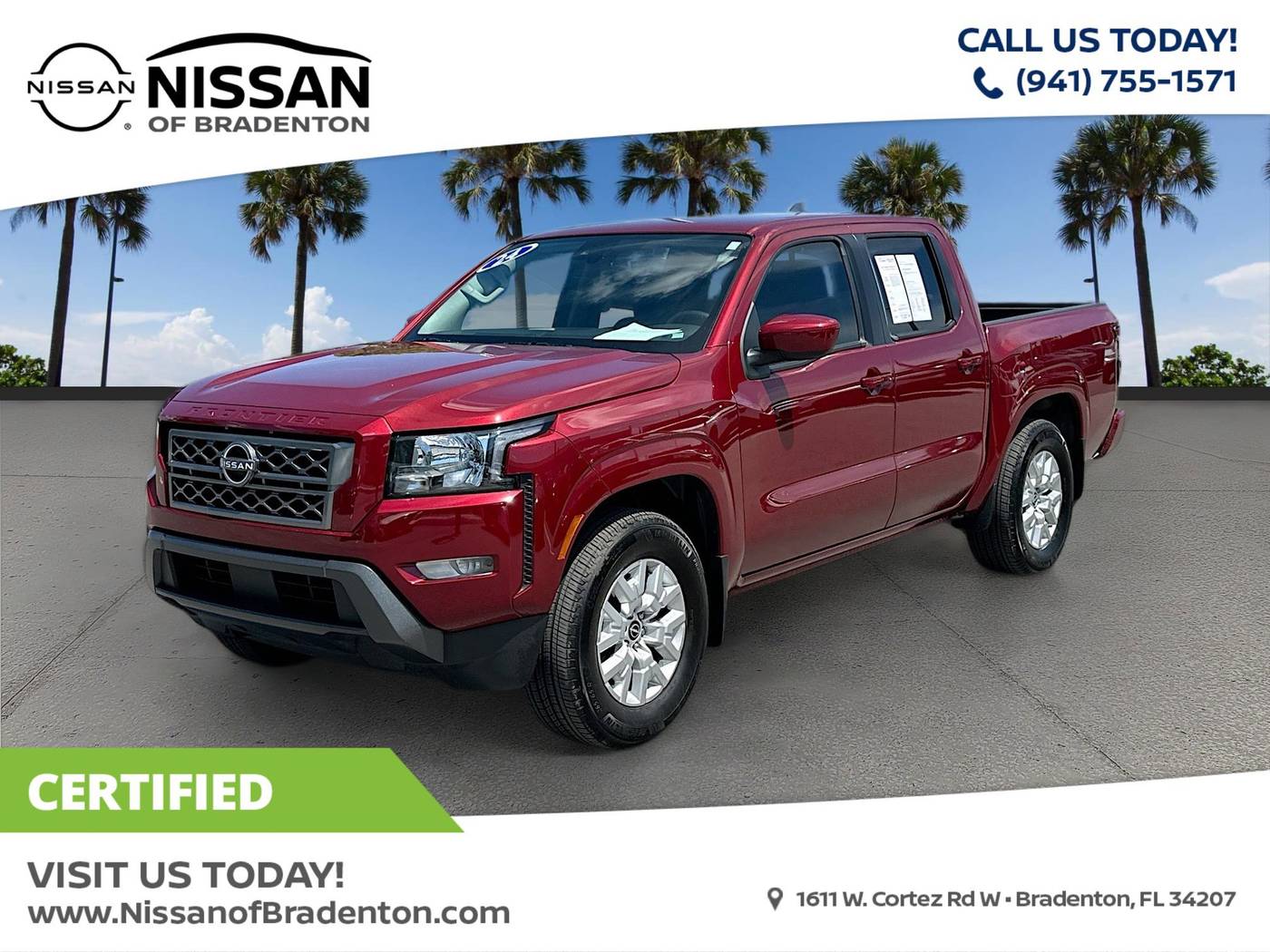 2024 Nissan Frontier SV — Pickup Truck — 8,577 mi — Bradenton, FL