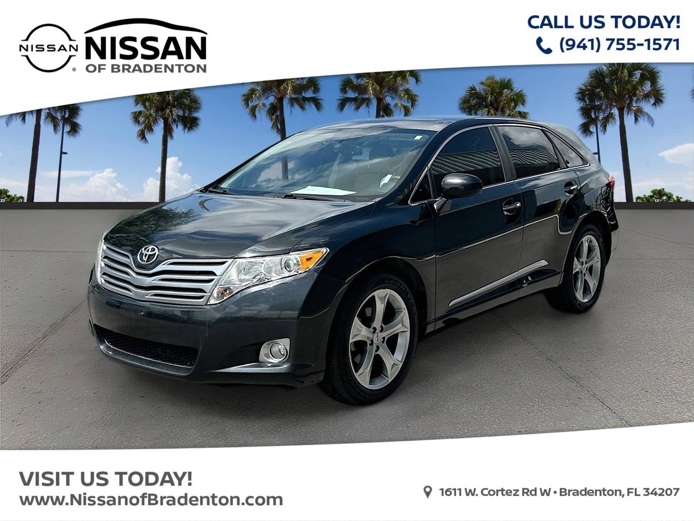 2011 Toyota Venza Base V6 — SUV — 165,195 mi — Bradenton, FL