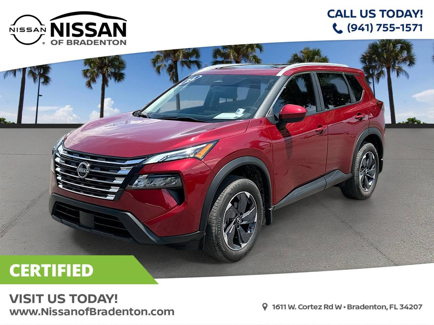 2024 Nissan Rogue SV — SUV — 2,700 mi — Bradenton, FL