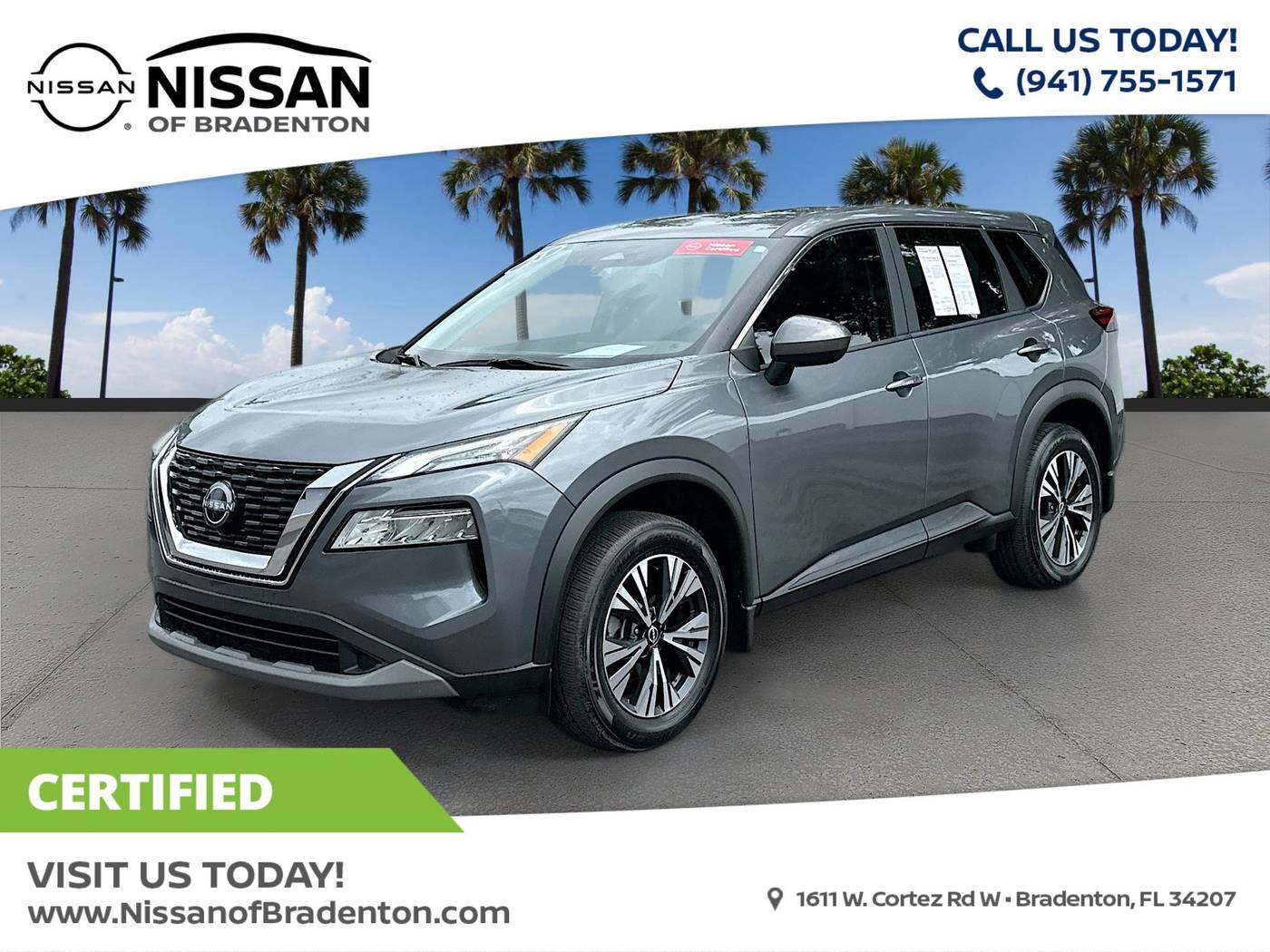 2023 Nissan Rogue SV — SUV — 9,115 mi — Bradenton, FL